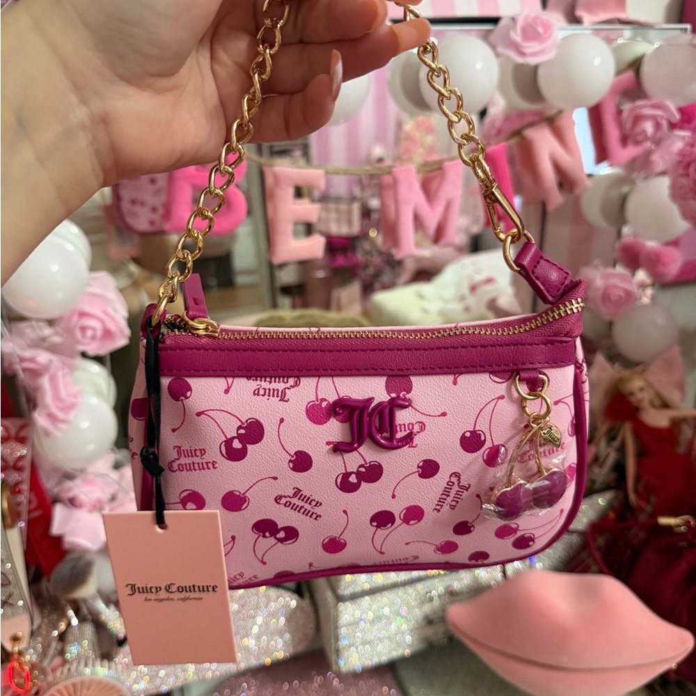 Juicy Couture Cherry On Top Wristlet